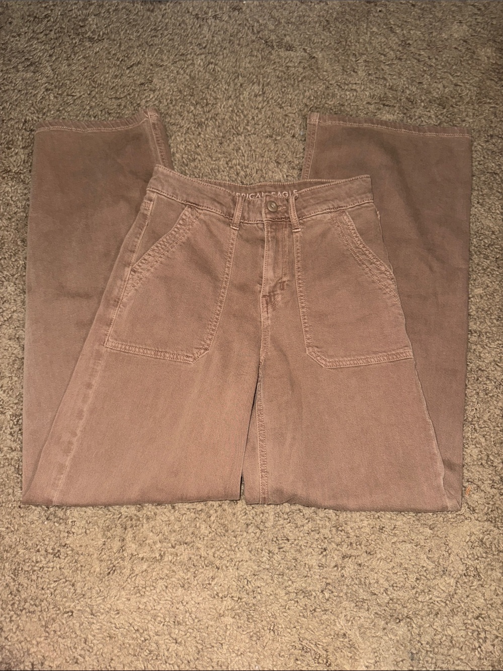 american eagle brown jeans